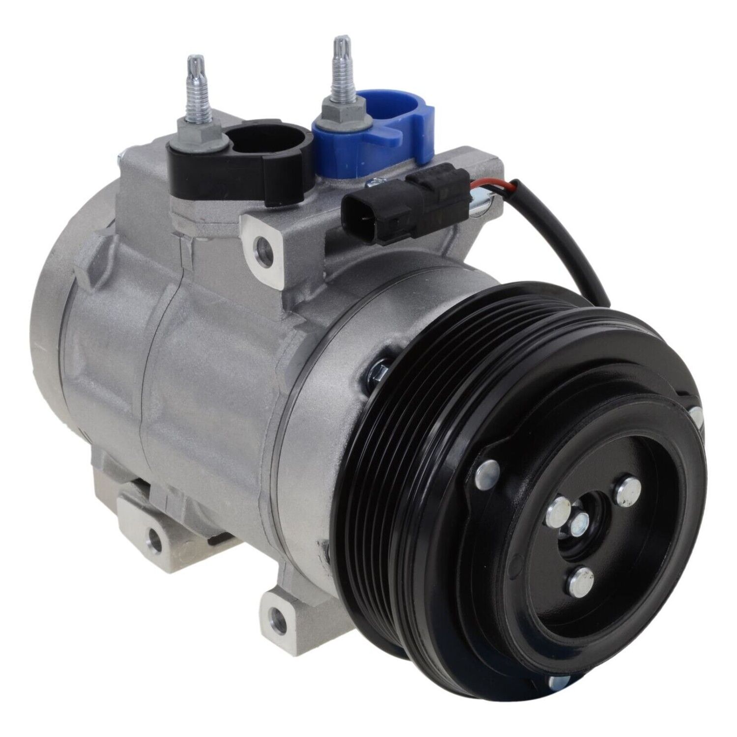 A/C Compressor For 2009-2011 Ford Expedition Max King Ranch 6 Groove Pulley
