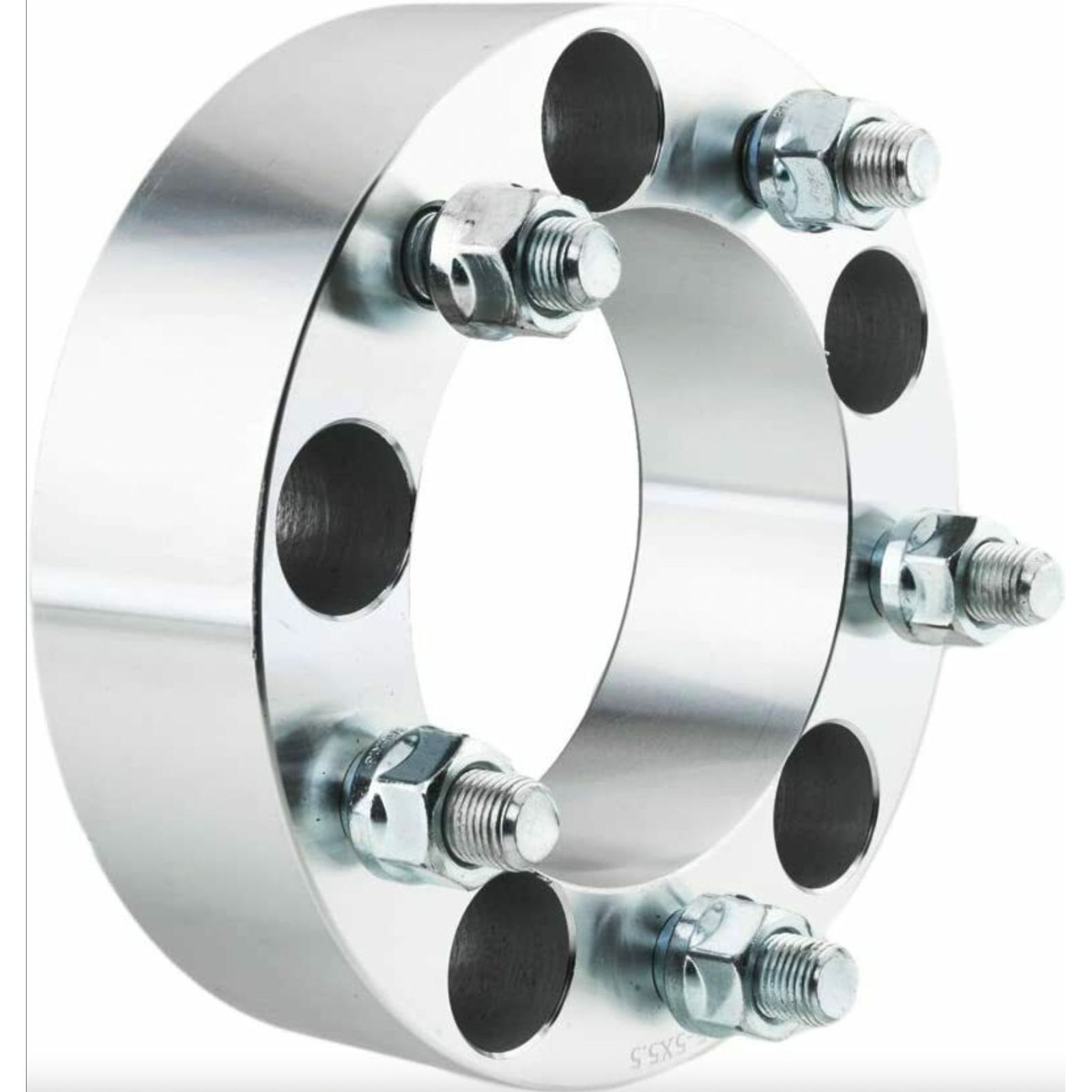 6x4.5 To 6x5.5 Wheel Adapters 1/2x20 1.25" Inch AKA 6x114.3 To 6x139.7 1/2 1pc