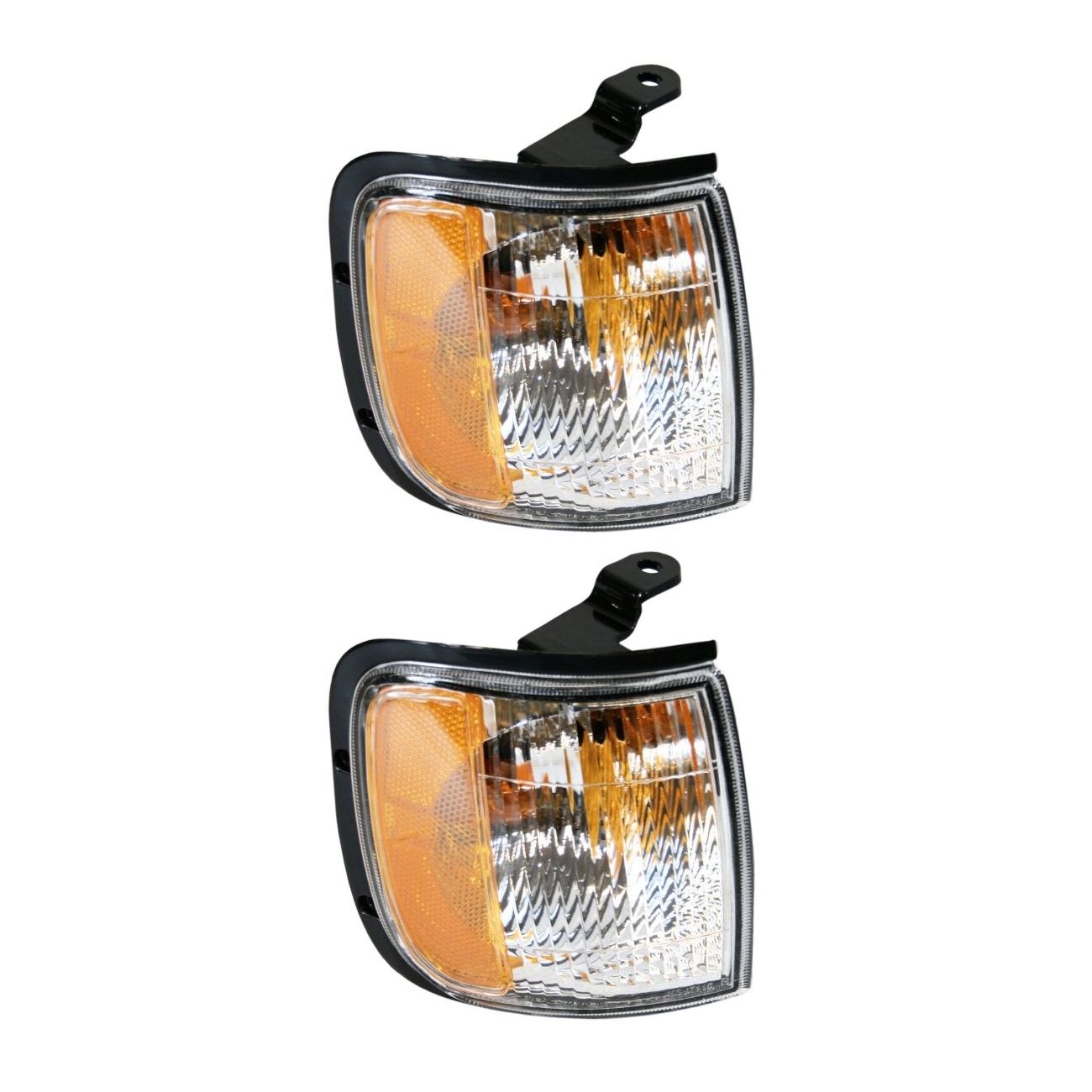 2 Sets Of - Corner Light For 2000-2004 Isuzu Rodeo Passenger Side Incandescent W/