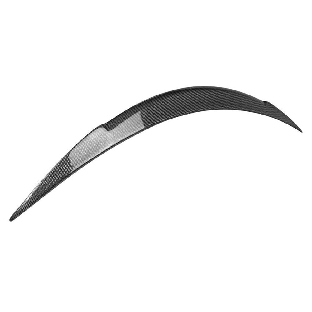 For 21-23 S Plaid Sedan Trunk Spoiler V Style Carbon Fiber Rear Deck Lid Wing