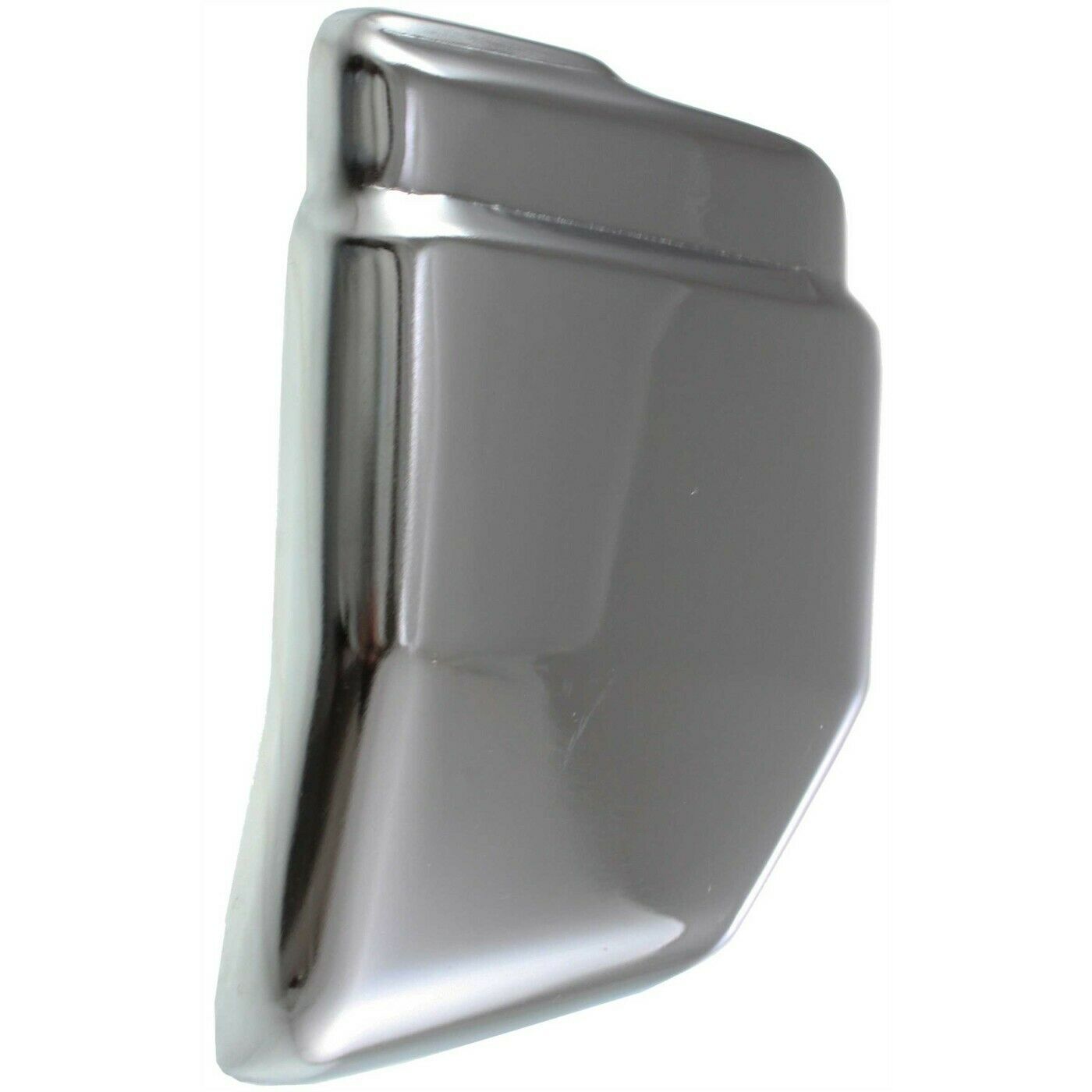 Bumper End Caps For Nissan 1986-1992 D21 Set Of 2 Front Chrome