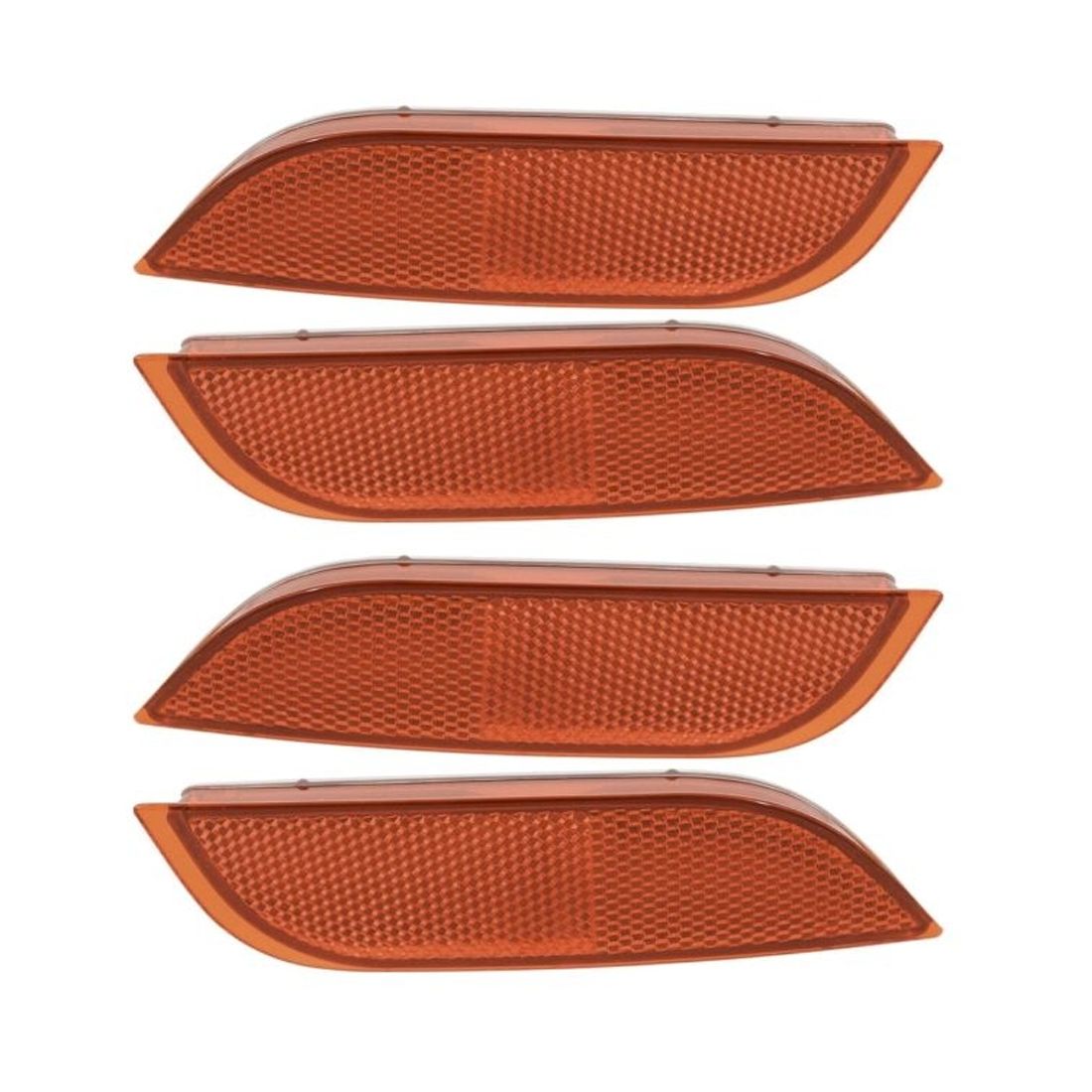 2 Sets Of - Bumper Reflector Set For Subaru Crosstrek Impreza XV Crosstrek Rear