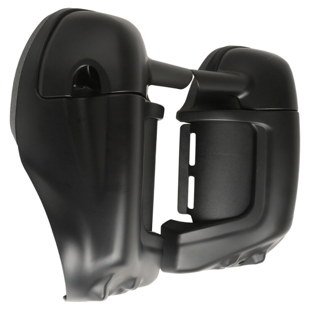 For Harley-Davidson Matte Black Lower Vented Leg Fairings Glove Box Street