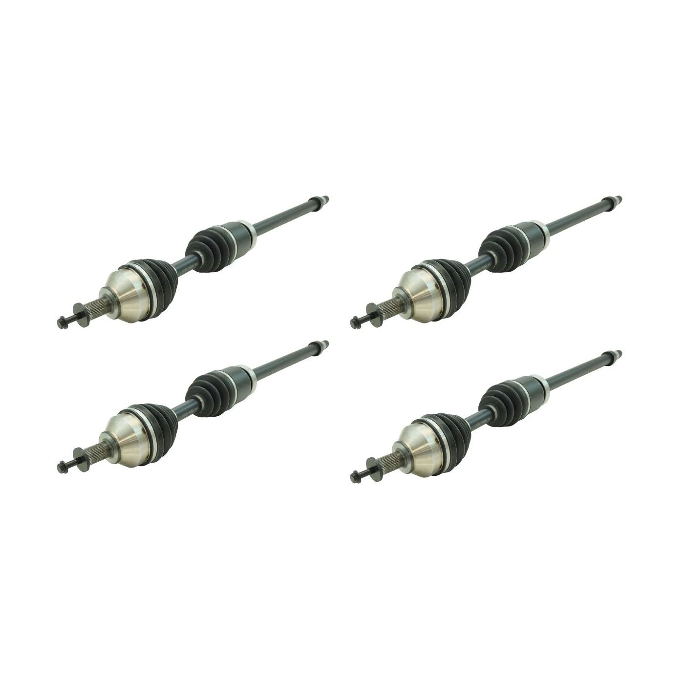 4 Sets Of - Front CV Axle Shaft Assembly Right Passenger Side For Volvo C30 C70 S40