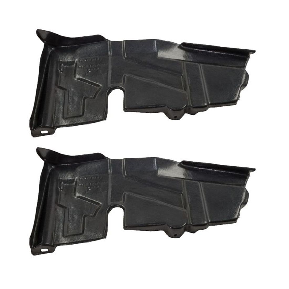 2 Sets Of - Passenger Side Engine Splash Shield For 04-07 Kia Spectra 05-06 Kia