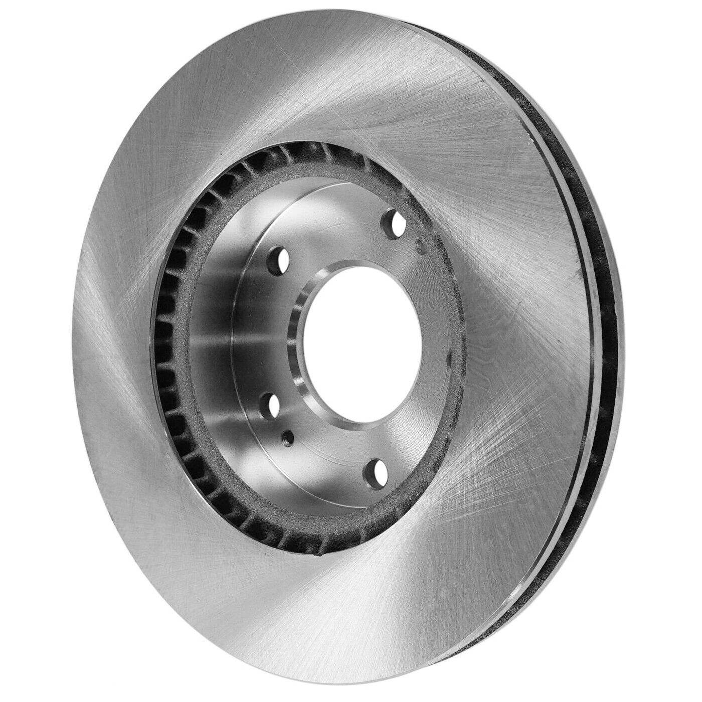 Disc Brake Rotor For 2010-2013 Kia Forte EX Sedan Front Left Or Right Solid 1pc