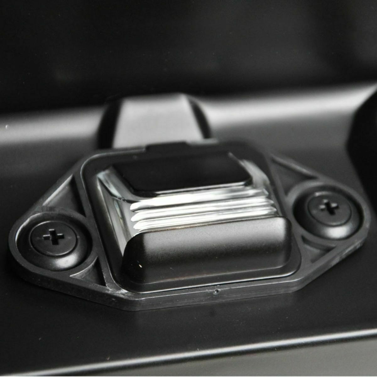 Rear Cargo Exterior Outside Door Handle & License Plate Bracket For Ford Van