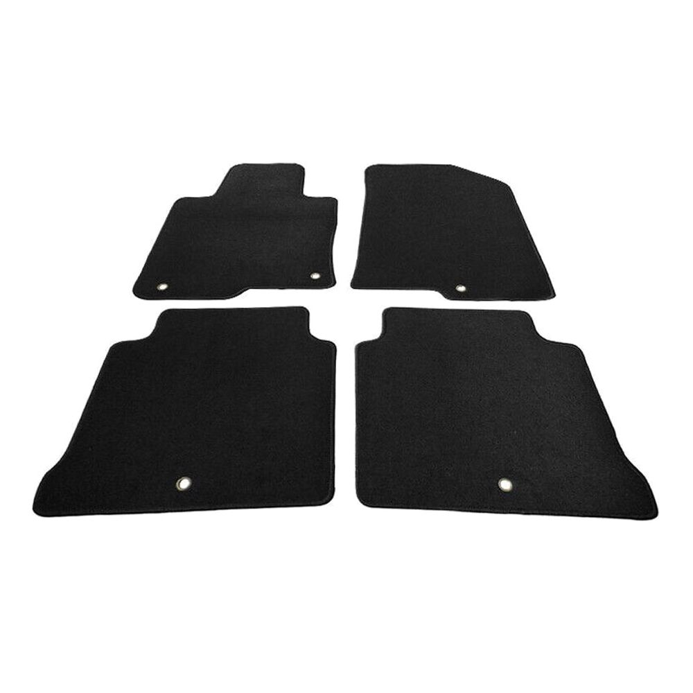 For 2020 Optima EX Premium Sedan Floor Mats Carpet Front & Rear Black 4PC-Nylon