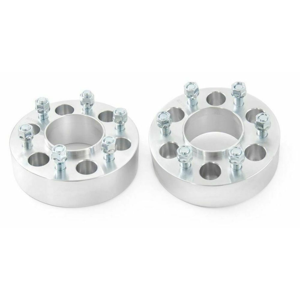 For Chevrolet GMC Rough Country 1.5" Wheel Spacers/Adapters 6x5.5" ;