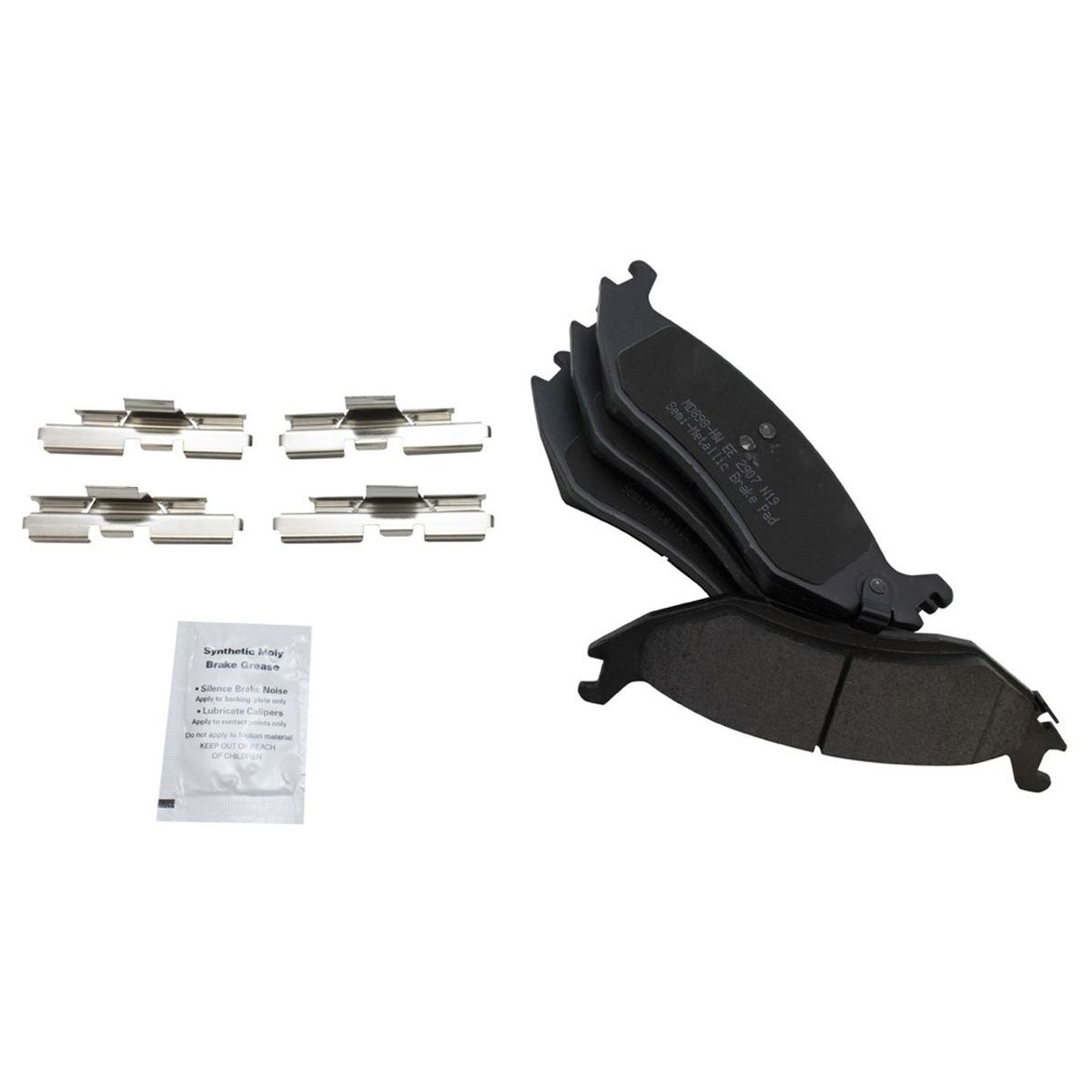 Semi-Metallic Brake Pad & Rotor Kit Rear For Dodge Ram 1500 Pickup Truck