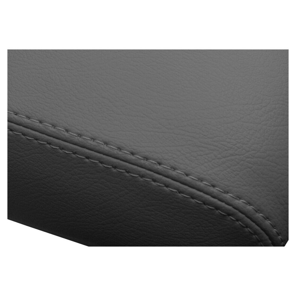 Console Lid Pull Over Cover Leather For 2001-2004 Ford Escape Sport Utility Gray