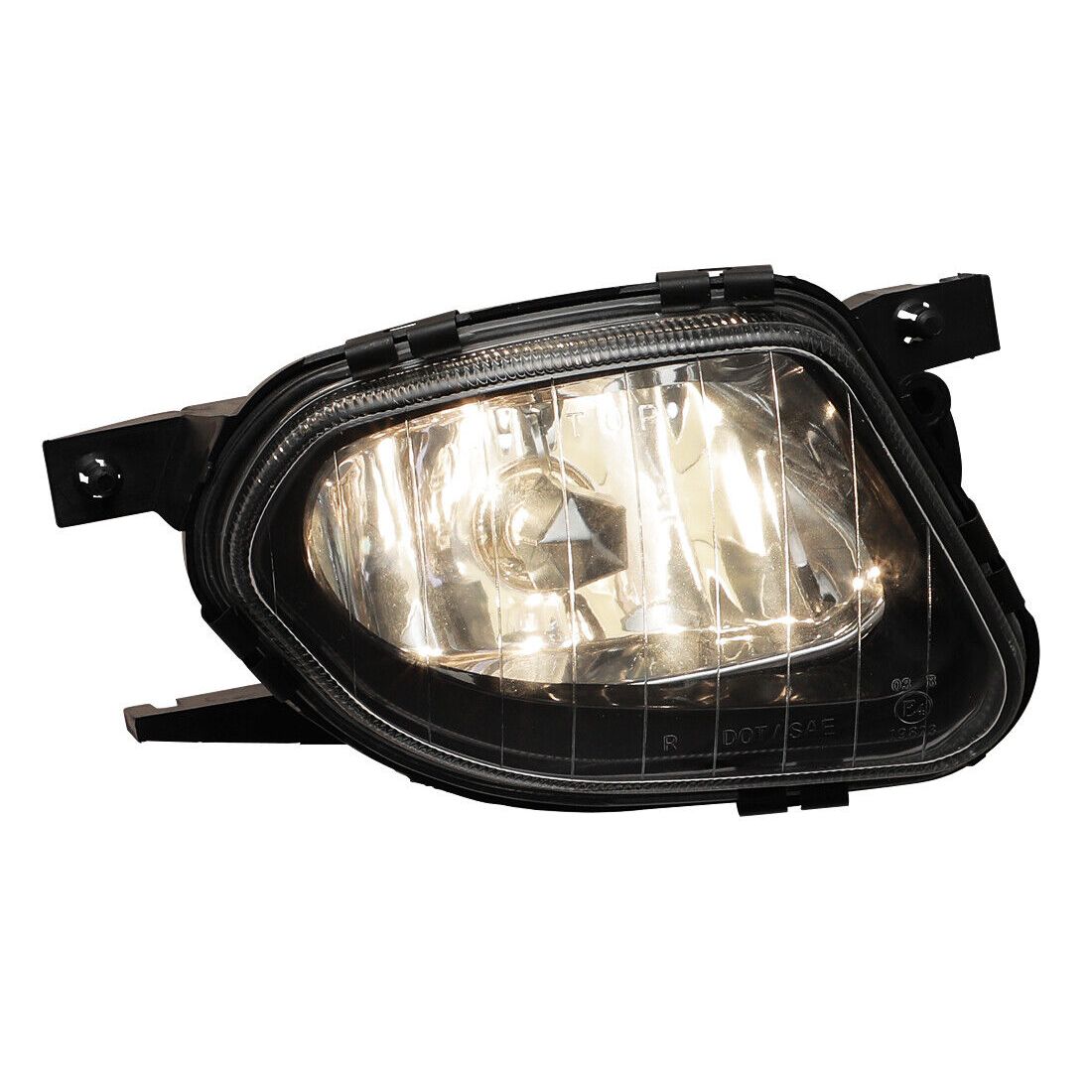 For 2004-2005 E320 4Matic Sedan Clear Lens Bumper Pair Fog Lights Front Lamps