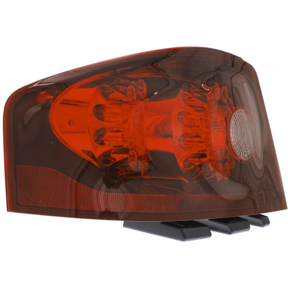 Halogen Tail Light For Dodge 11-14 Avenger Sedan Left Clear/Red Lens W/ Bulbs
