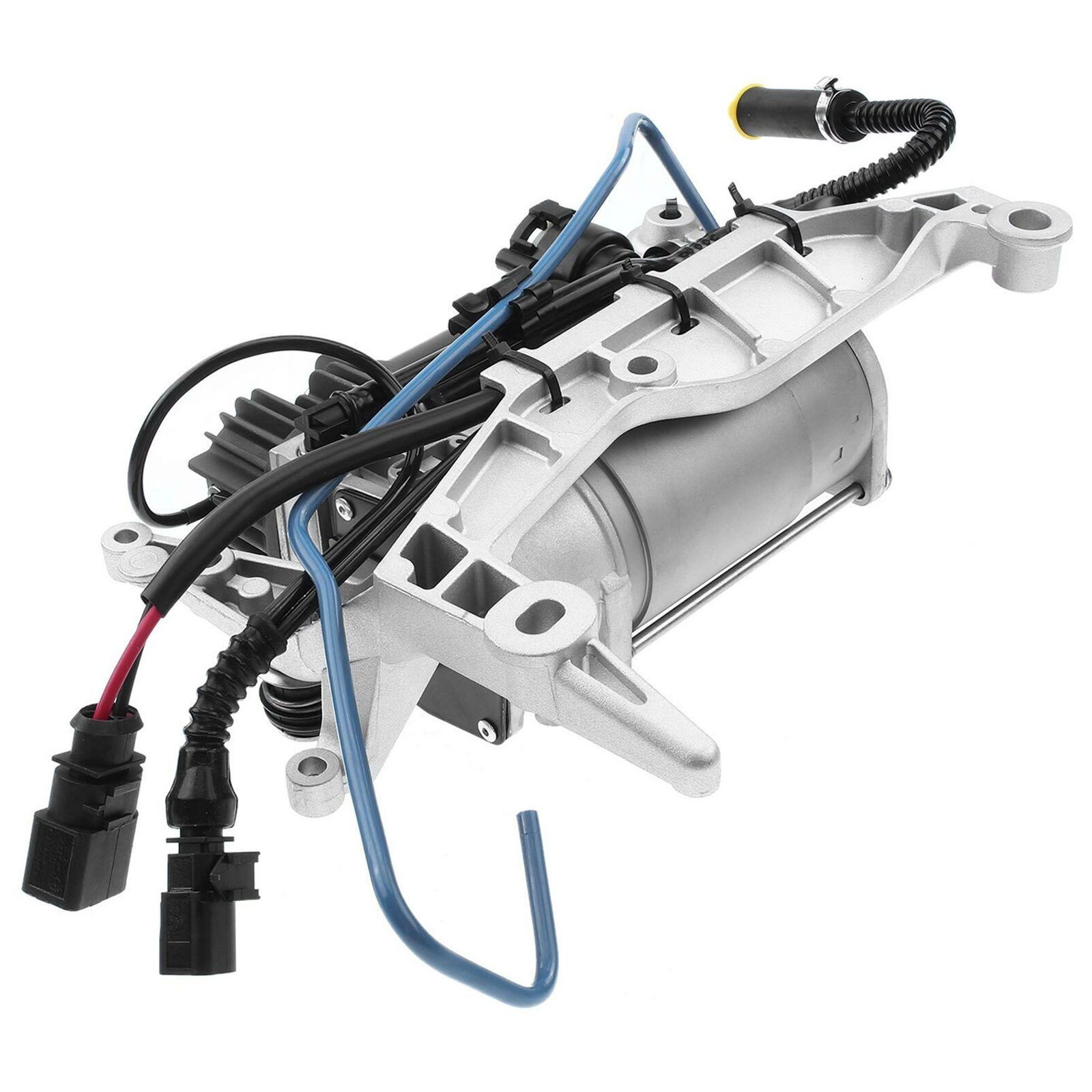 Air Suspension Compressor With Bracket For Audi Q7 2007-2015 3.6L 3.0L 4.2L 12V