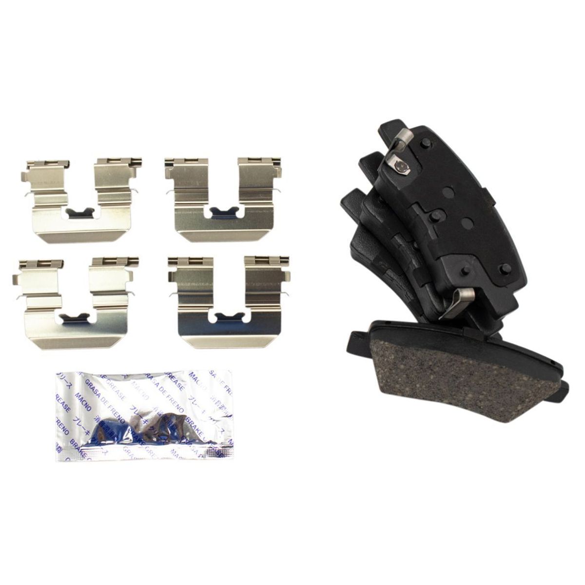 Rear Posi Ceramic Disc Brake Pads & Rotors Kit For Hyundai Accent Kia Rio