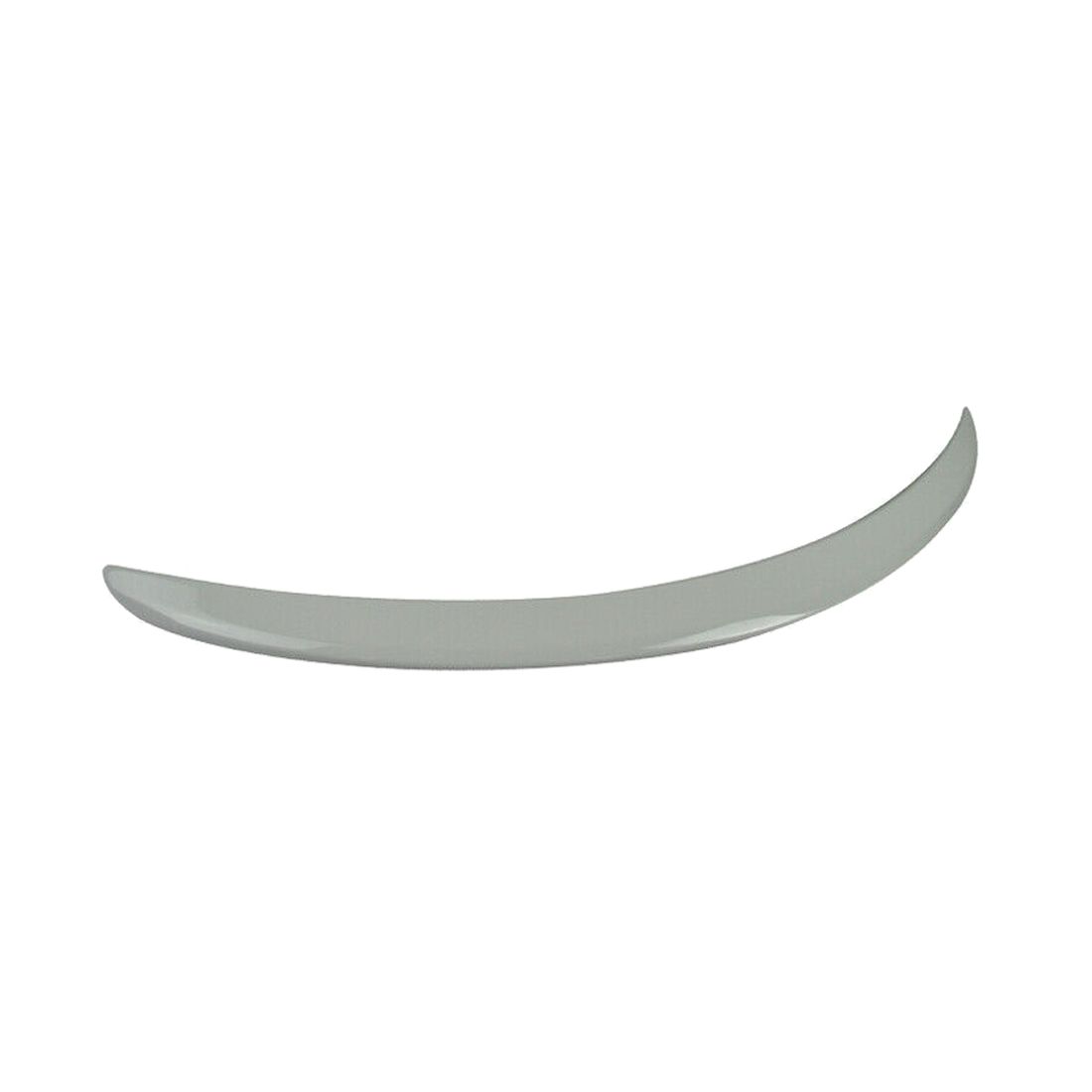 Fits 15-21 C205 W205 Coupe 2Dr C-Class AMG Trunk Spoiler Painted Polar White ABS
