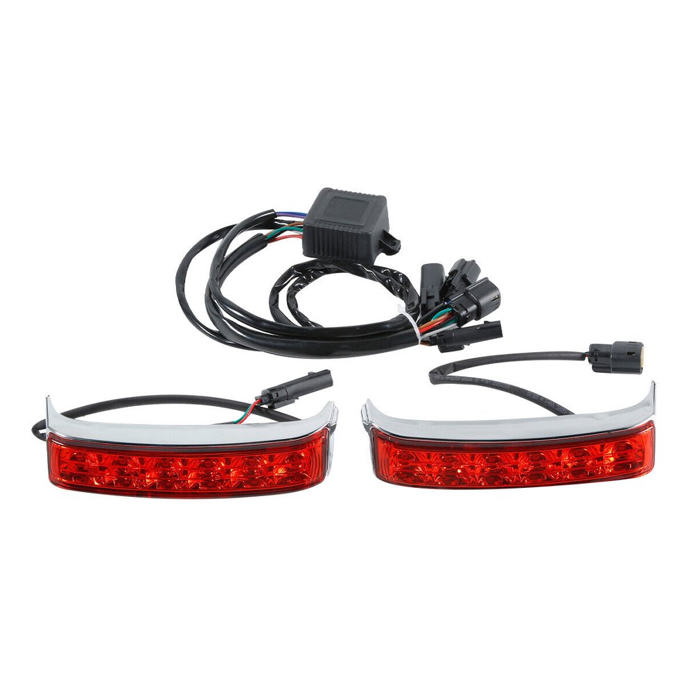 Saddlebag LED Run Brake Turn Light For Harley-Davidson Harley Road Glide Ultra