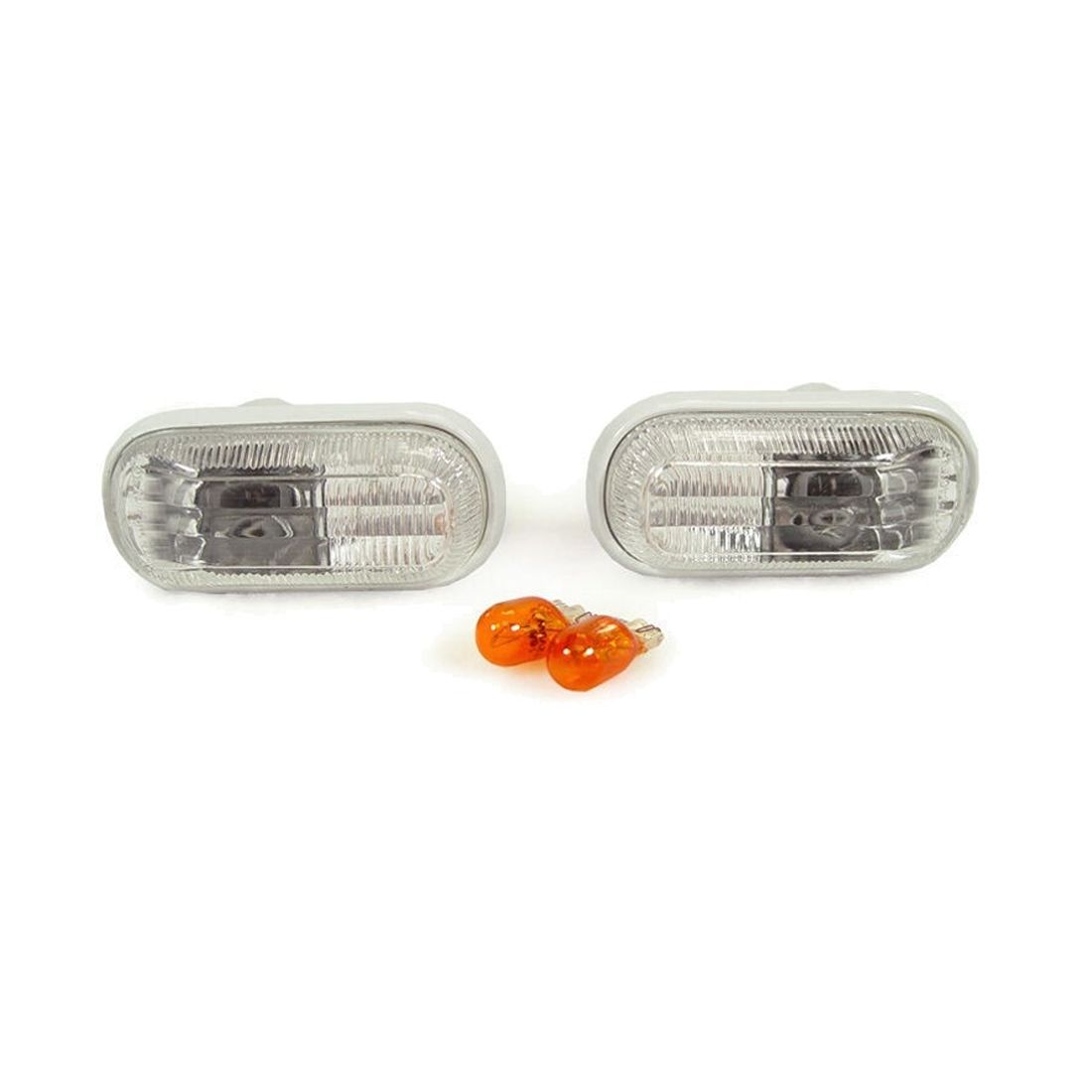 JDM Style Crystal Clear Fender Side Marker Pair For 2003-2009 Honda S2000
