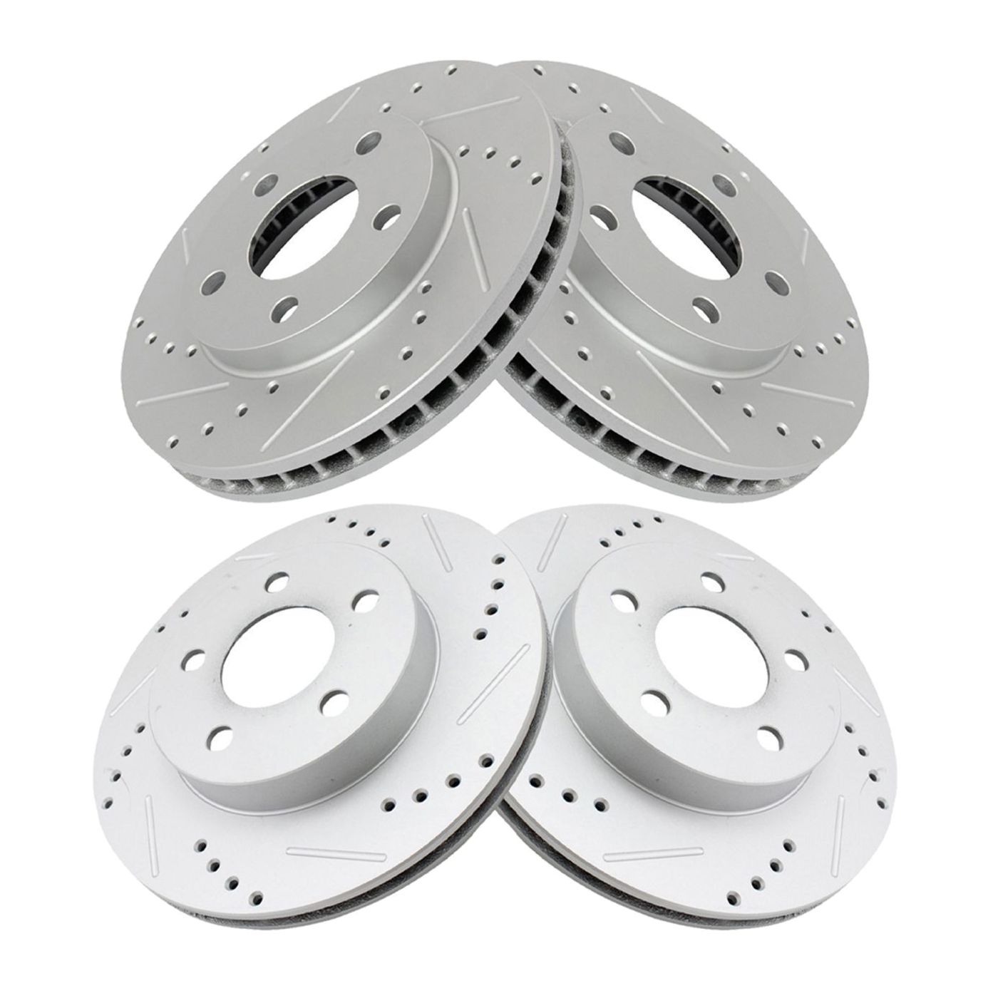 For 1993 Chevrolet Camaro Indianapolis 500 Pace Car Drilled Brake Rotor Set