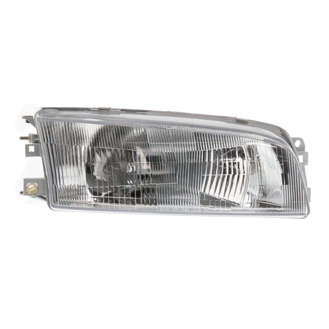 Headlight For 1997-2001 Mitsubishi Mirage Right With Bulb Clear Lens Halogen