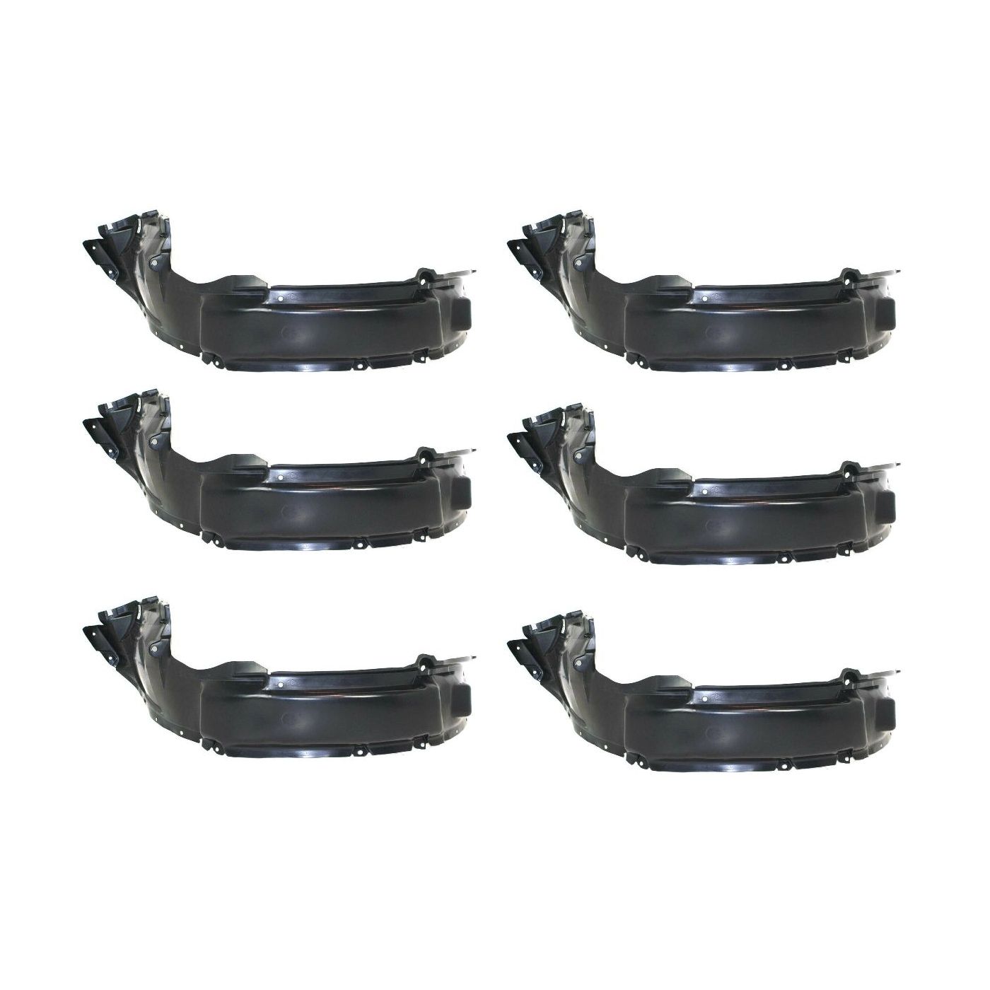 6 Sets Of - Fender Liner For 08-12 Escape 08-11 Mariner Front Left