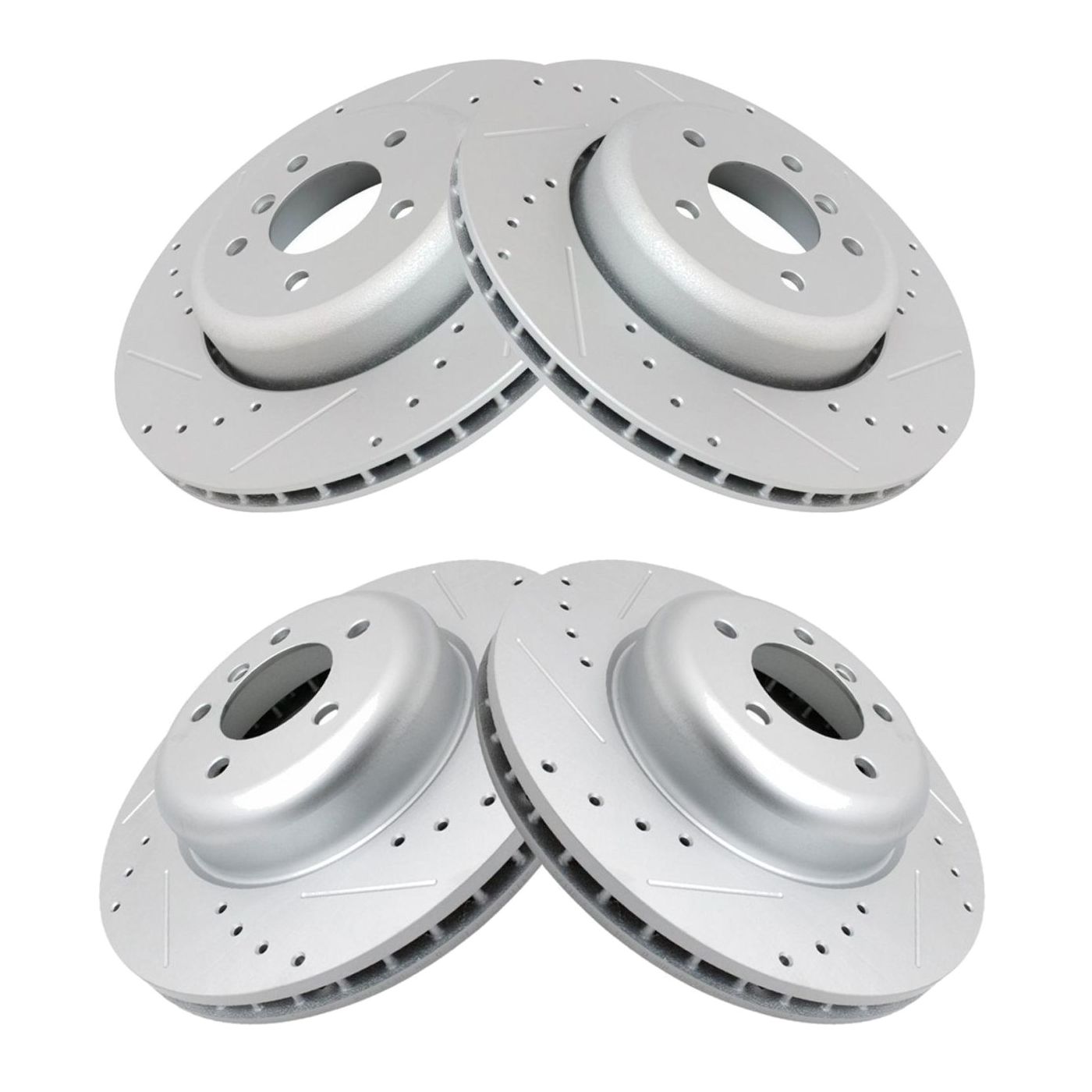 For 2004-2005 BMW 645Ci Base Convertible Drilled Brake Rotors