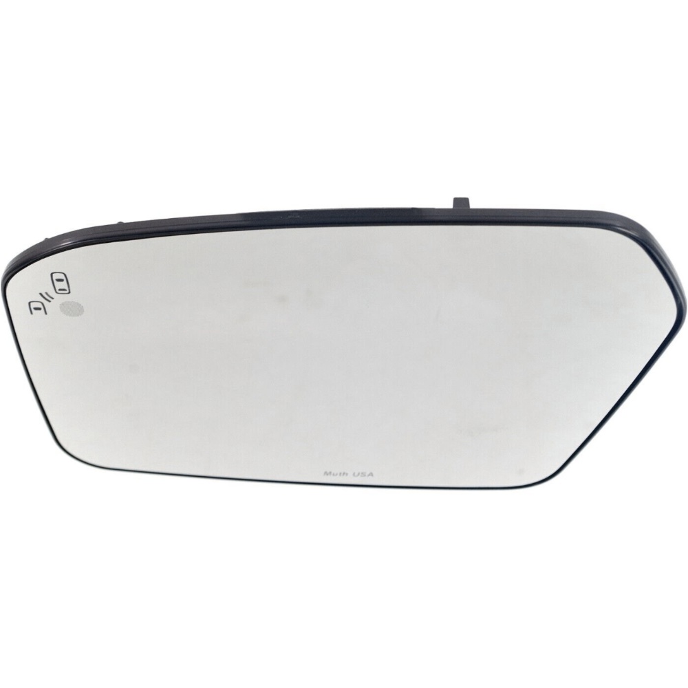Mirror Glass For 10-12 Fusion 10-11 Milan Heated Left With Blind Spot Detection