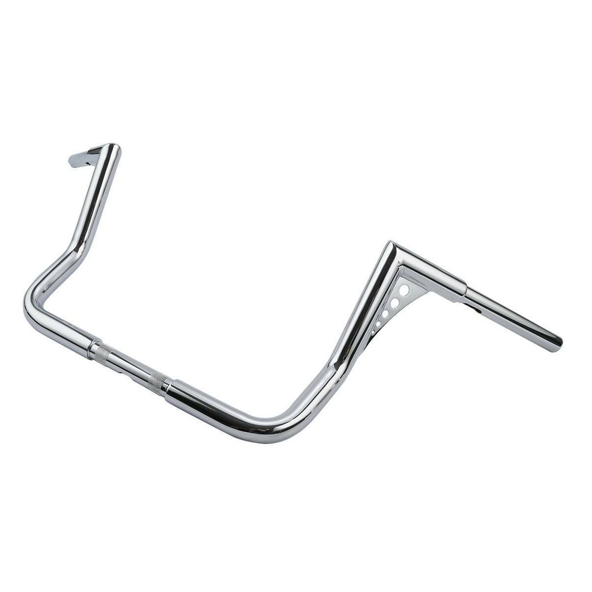 12" Rise Ape Hanger 1-1/4" Handlebar For 2015-2016 Electra Glide Low Chrome