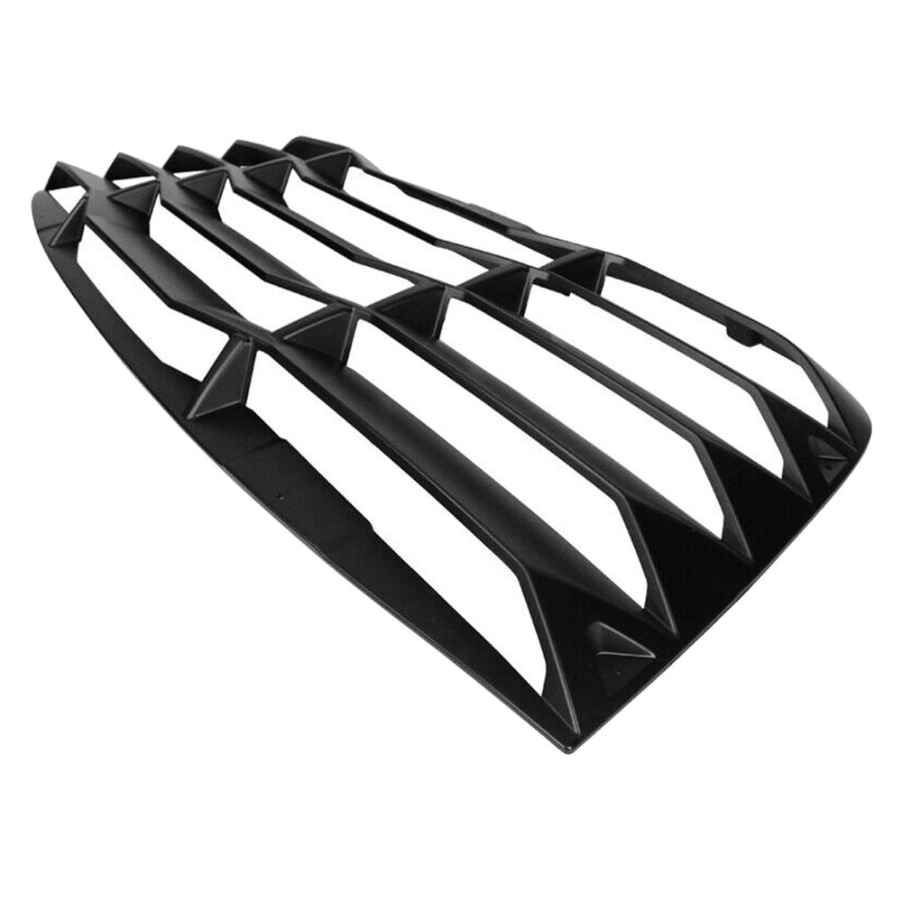 For 08-23 Dodge Challenger 2DR Rear Window Louver Sun Shade Cover Matte Black