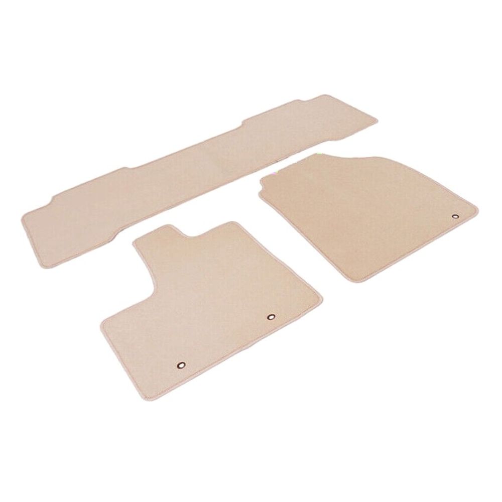 For 01-06 MDX Touring 3PCS Front Rear Left Right Floor Mats Carpets Nylon Beige