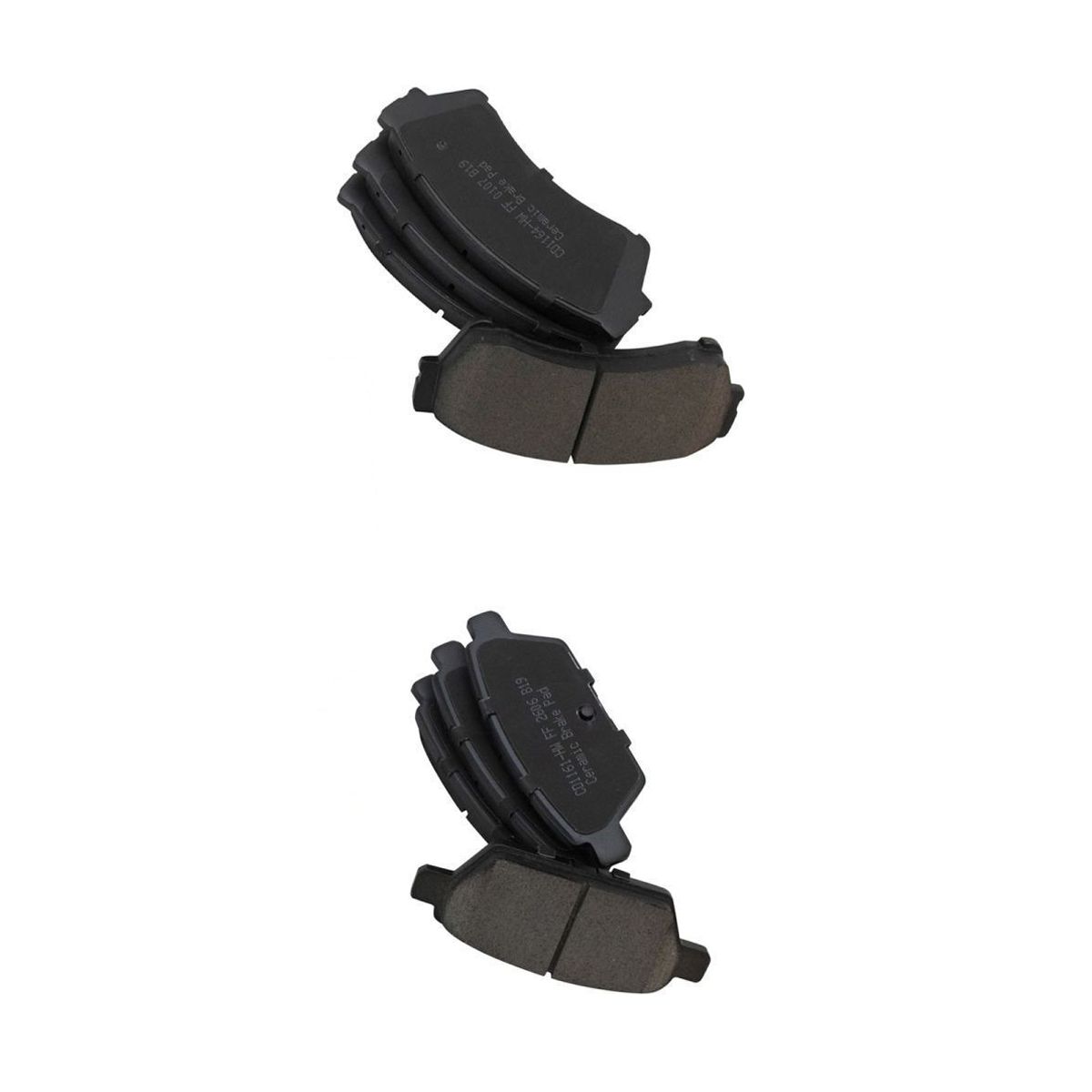 For Ford Lincoln Mazda Mercury Front & Rear Ceramic Brake Pad Kit