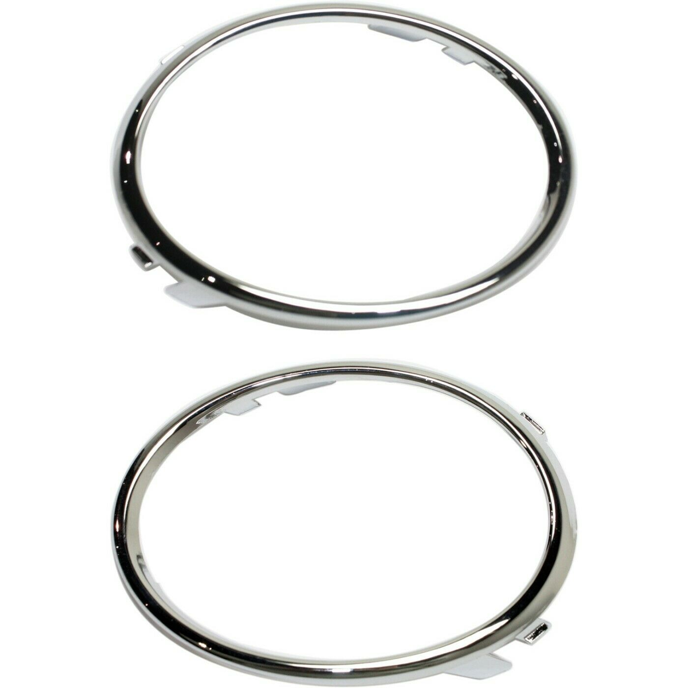4 PCS - Set Fog Light Trims Driving Lamp Driver & Passenger Side For Audi