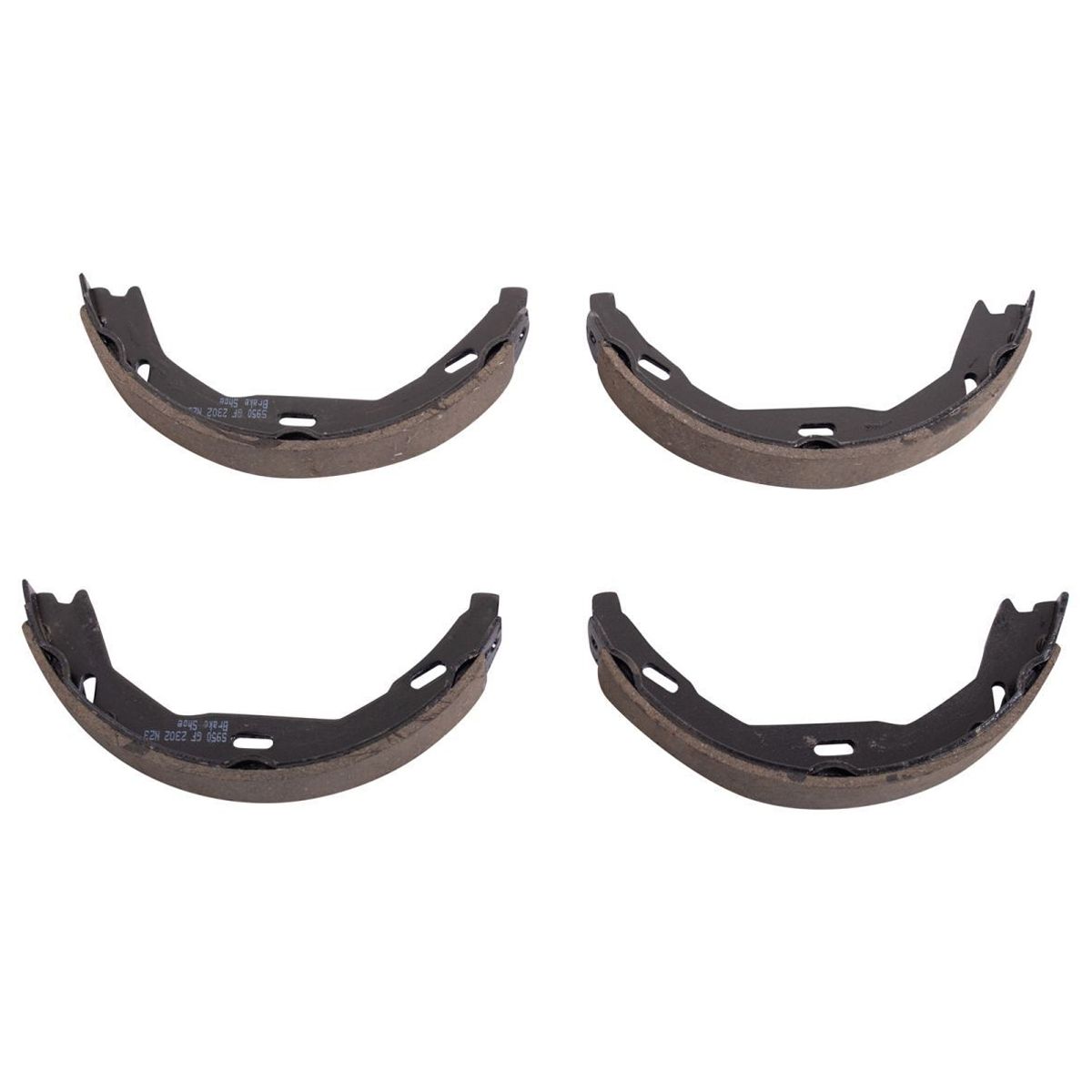For 2008-2014 Mercedes-Benz C300 4Matic Luxury Sedan Parking Brake Shoe Set