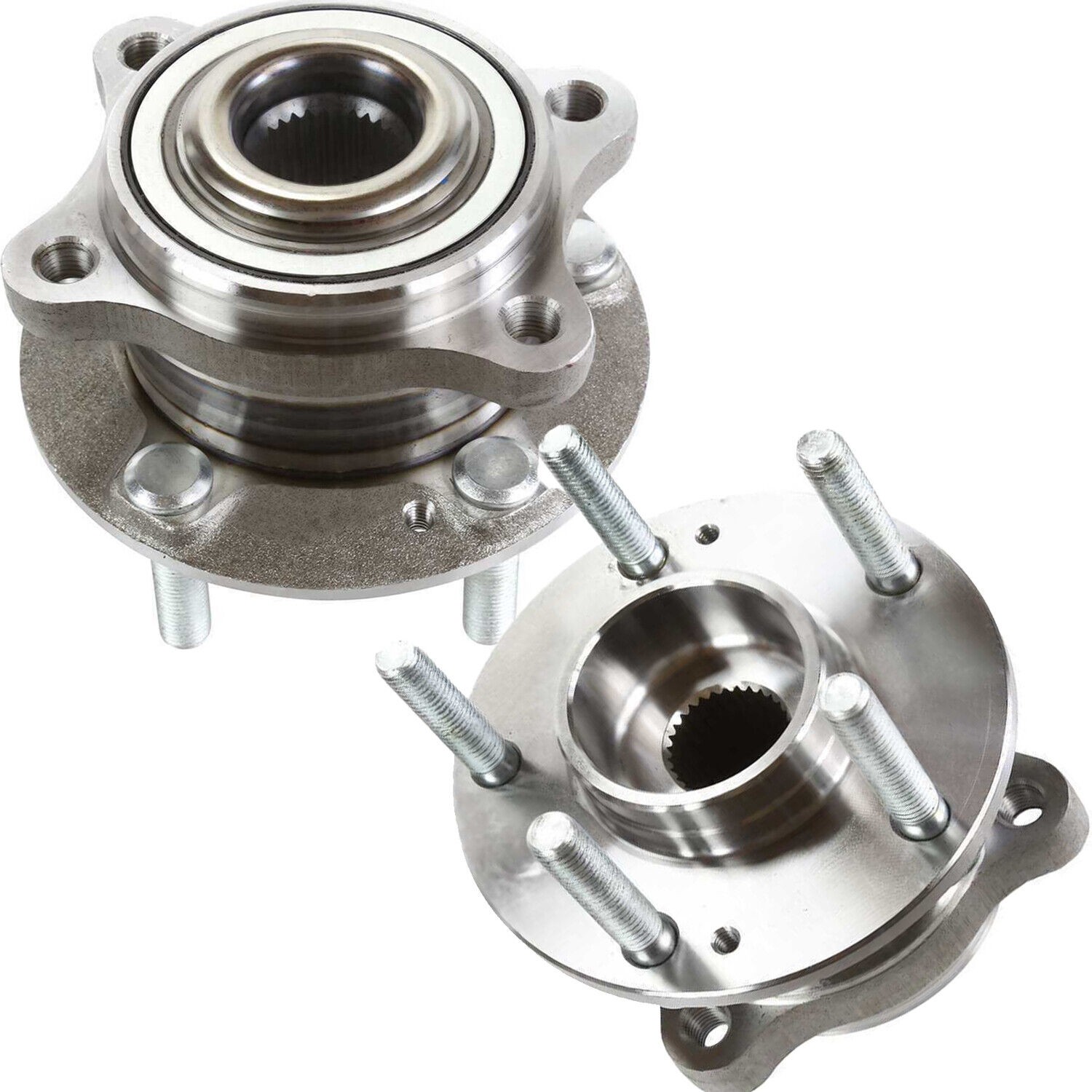 AWD Wheel Bearing & Hub Pair For Hyundai Santa Fe Veracruz Kia Rondo Sorento