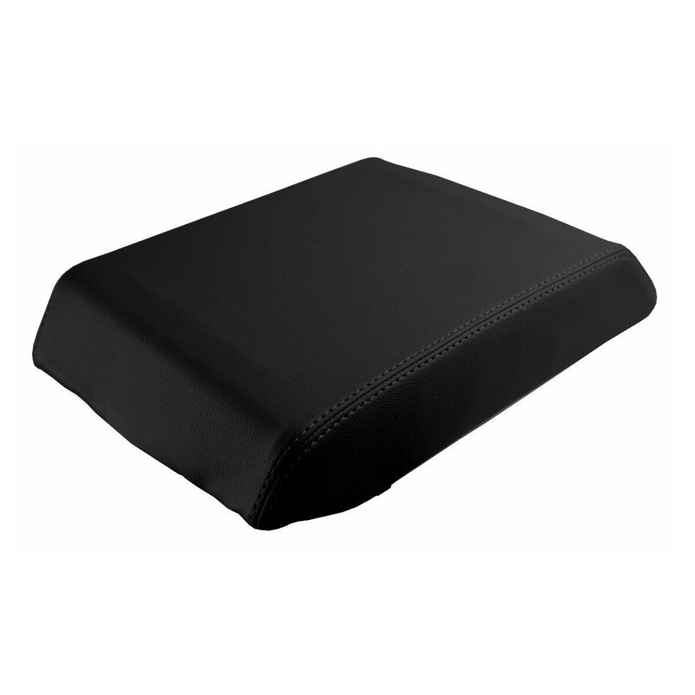 Console Lid Pull Over Armrest Cover Leather For Hummer H2 2003-2007 Black