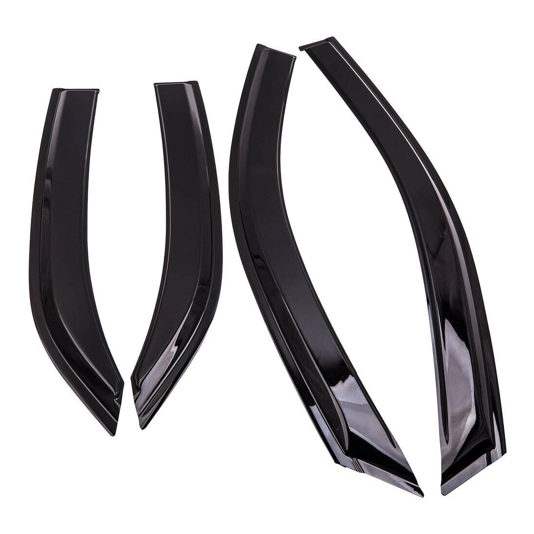 4pcs Out Channel Style Sun Rain Window Visors Visor For 94166