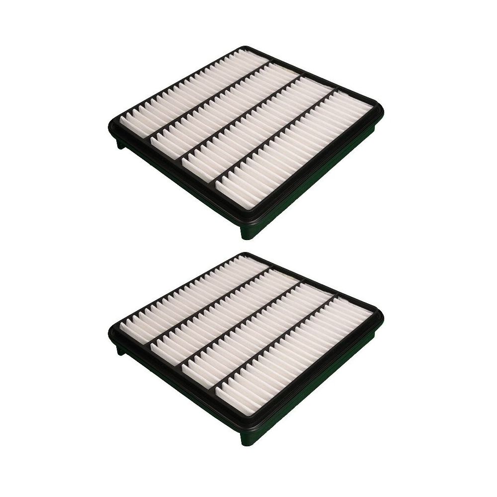2 Sets Of - For 2007-14 LX570 Land Cruiser Sequoia Tundra Engine Air Filter Cleaner