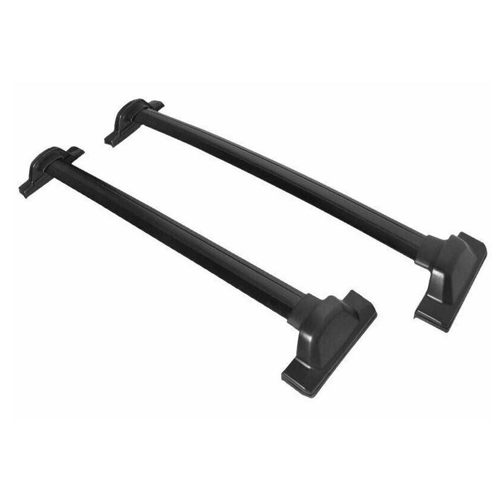 For Honda 07-11 Honda CRV CR-V OE Style Black Top Roof Rack Cross Bar In Pair