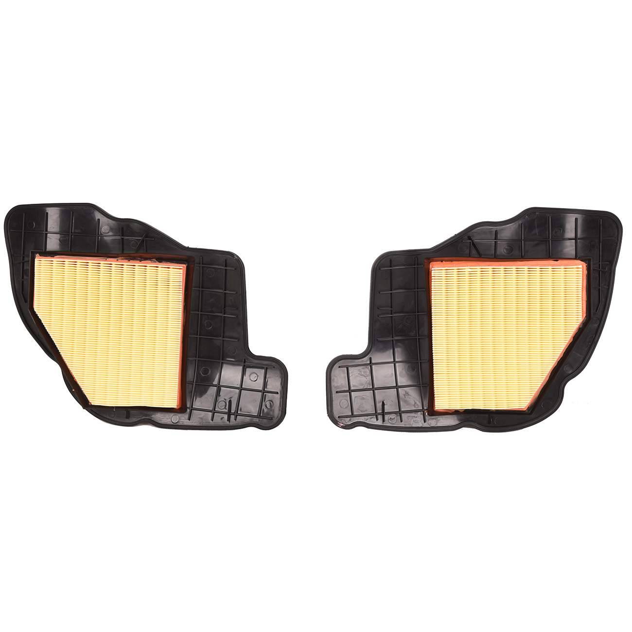 2 Sets Of - For 2008-2014 BMW E70 E71 F01 F04 F10 Left & Right Engine Air Filter