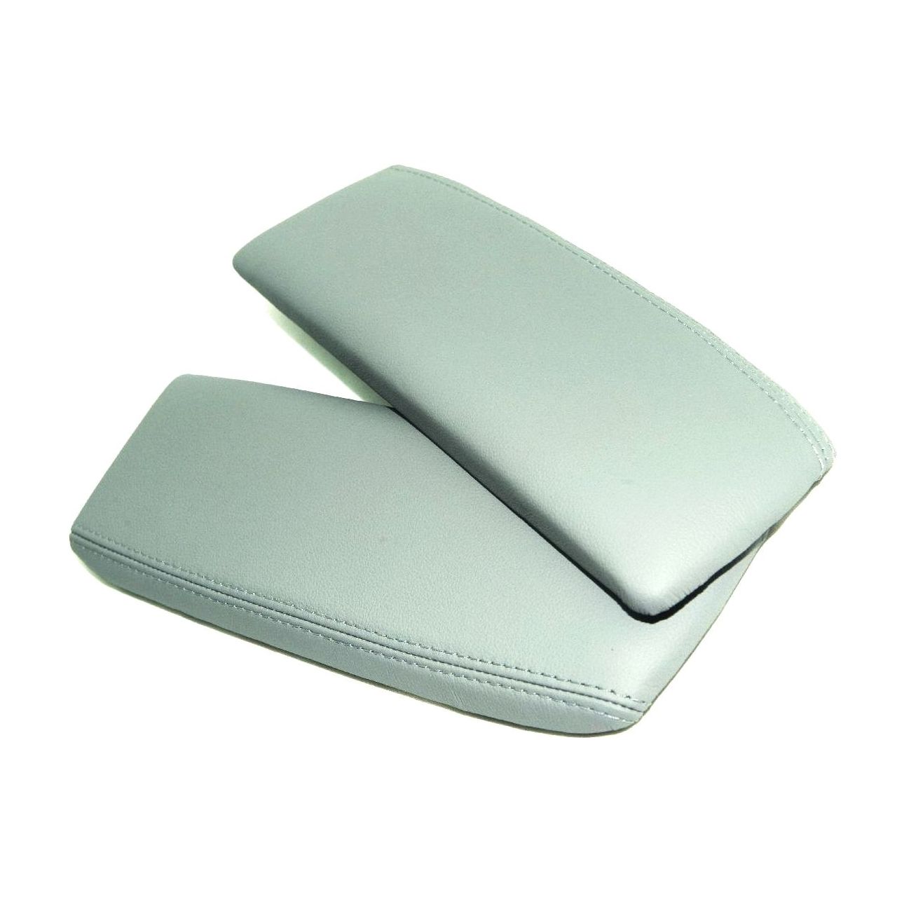 Center Console Armrest Leather Synthethic Cover For 05-12 Acura RL Sedan Gray