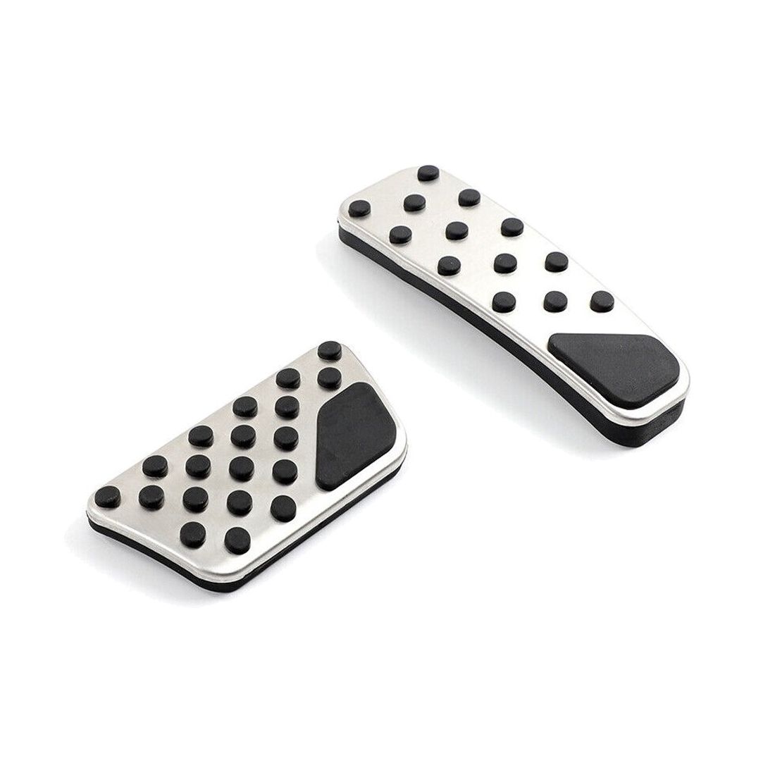 2X Gas & Brake Pedal Cover Trim Foot Pad Kit
