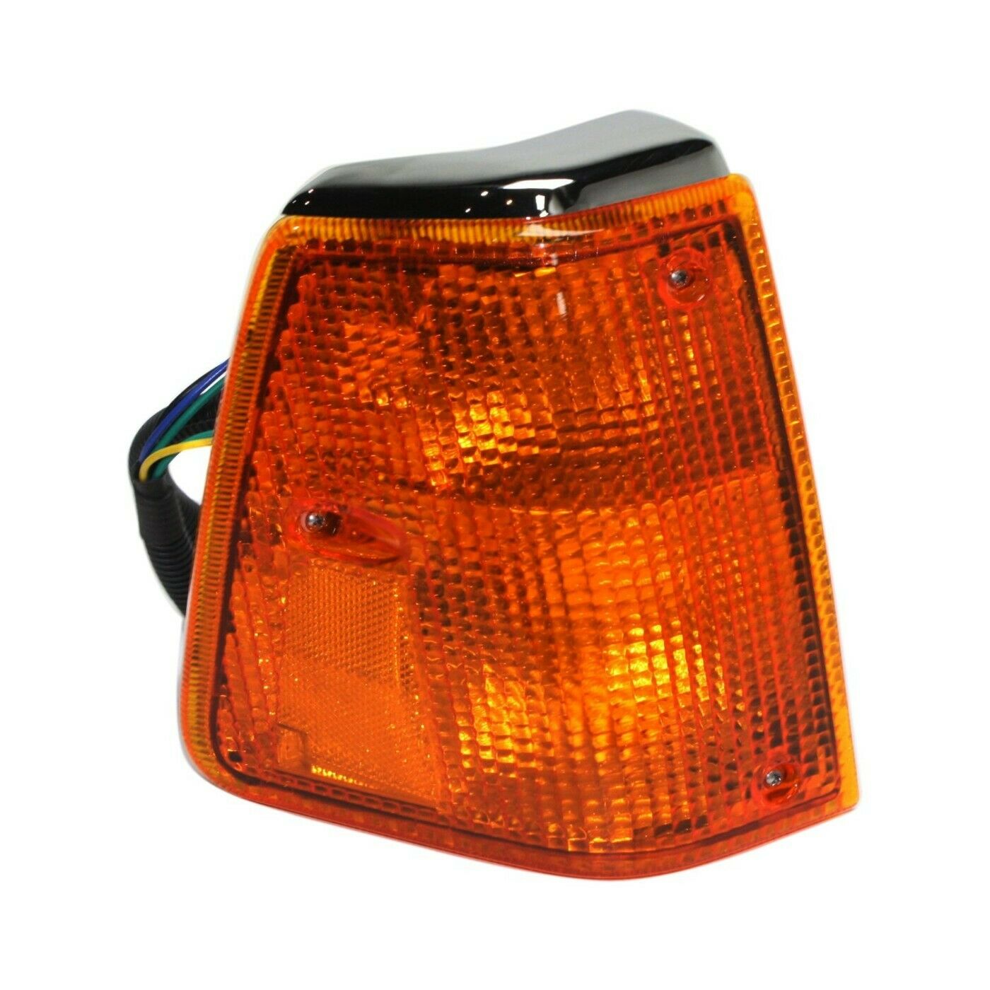 Turn Signal Light Set For Volvo WC Volvo WI W/ Bulb(s)/Amber Lens LH & RH 2-Pcs