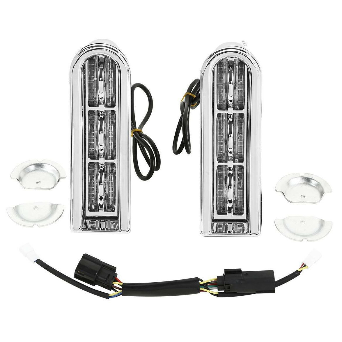 Saddlebag LED Insert Support Light Brake Turn Light For Harley-Davidson