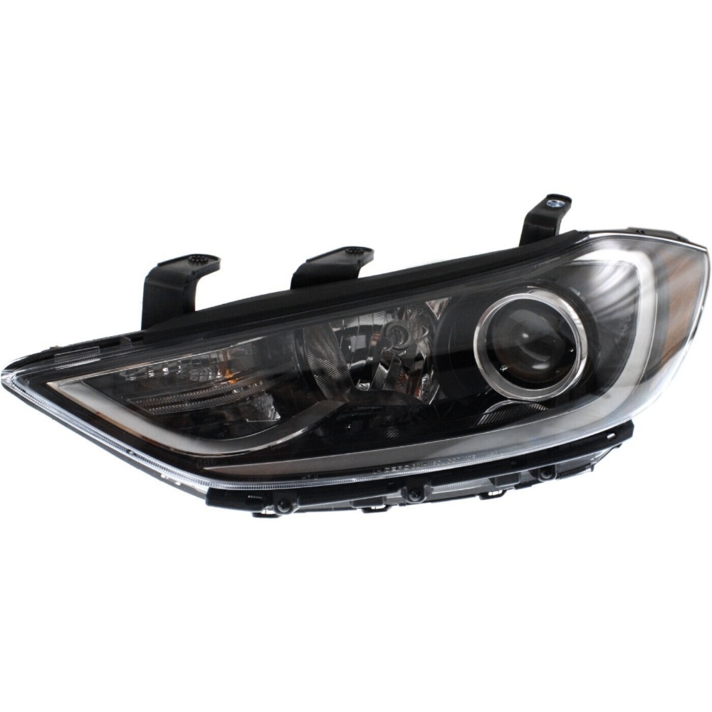 Halogen Headlight Lamp Driver Side Left For 2017-2018 Hyundai Elantra Sedan