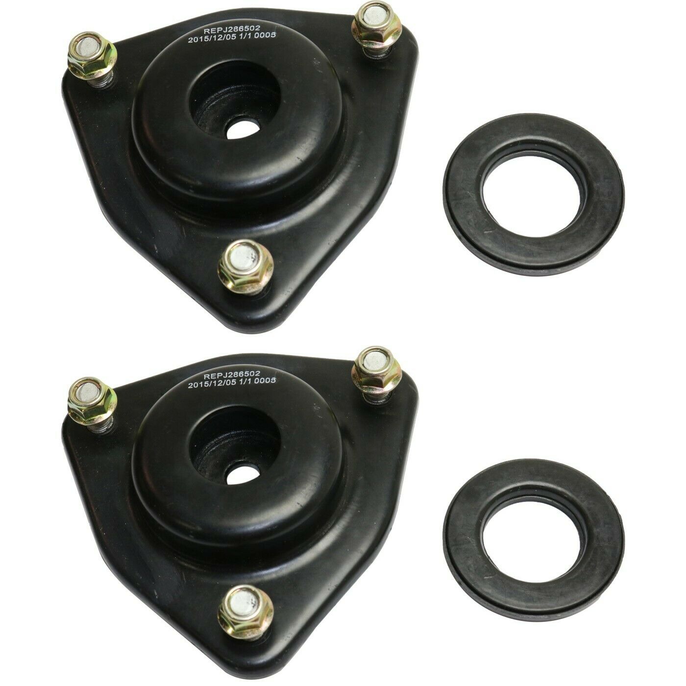 2 Sets Of - Front Upper Strut Mount LH & RH Sides For 2007-2017 Caliber Compass