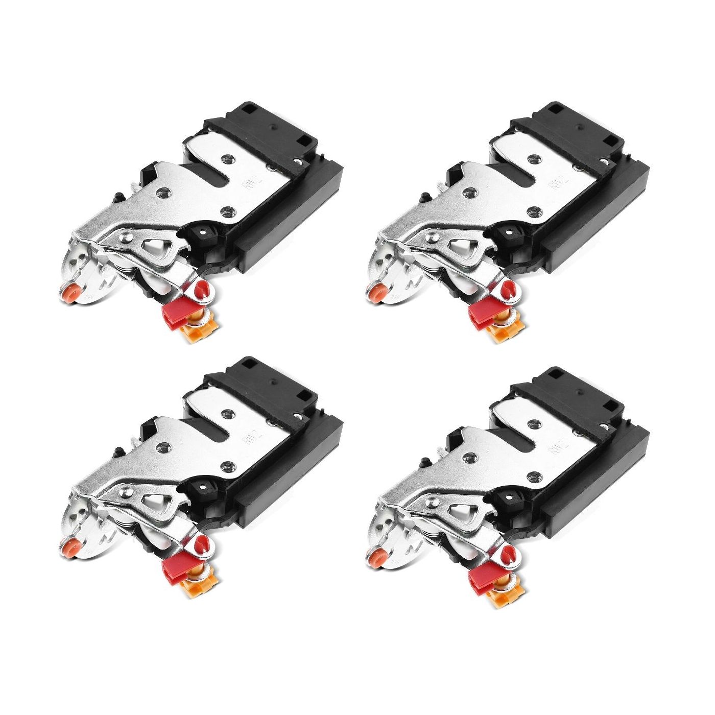 4 Sets Of - Door Lock Actuator For Chevrolet Silverado 1500 2500 3500 2004-2006 Front