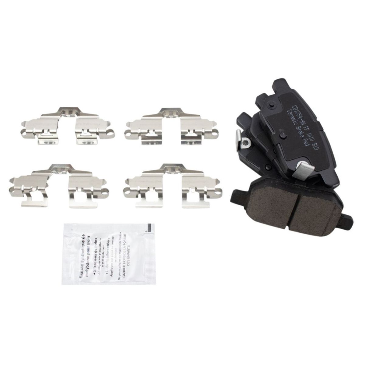 Front & Rear For 2009-2010 Pontiac Vibe Wagon Brake Rotor & Ceramic Pad Kit