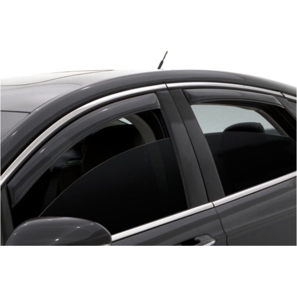 2 Sets Of - For 16-20 Sorento Smoke In Channel Window Visor Door Window Protection