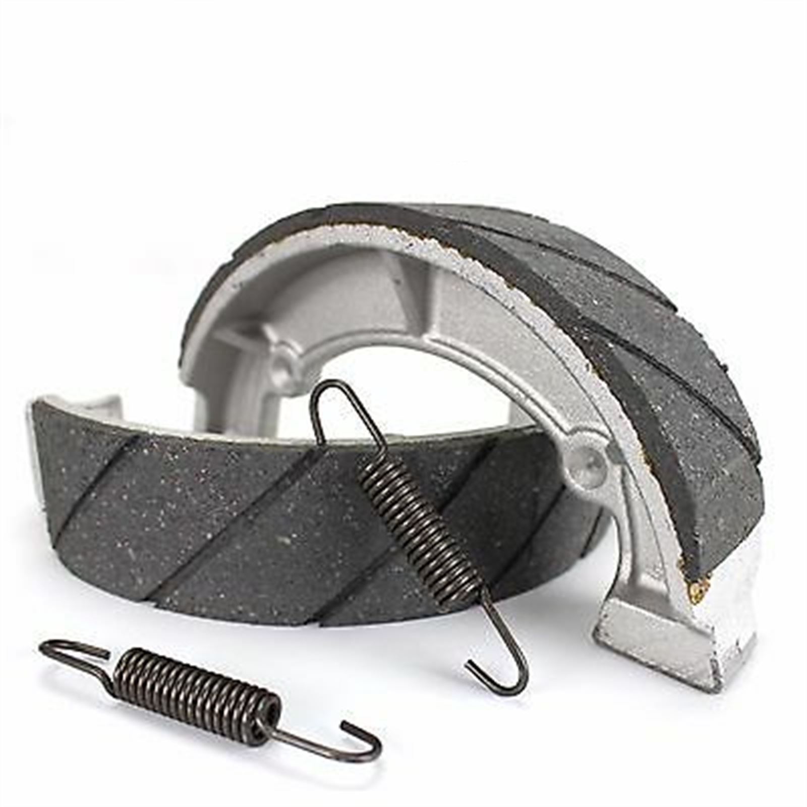 Rear Water Grooved Brake Shoes For Kawasaki EN450 EN500 -(Organic)