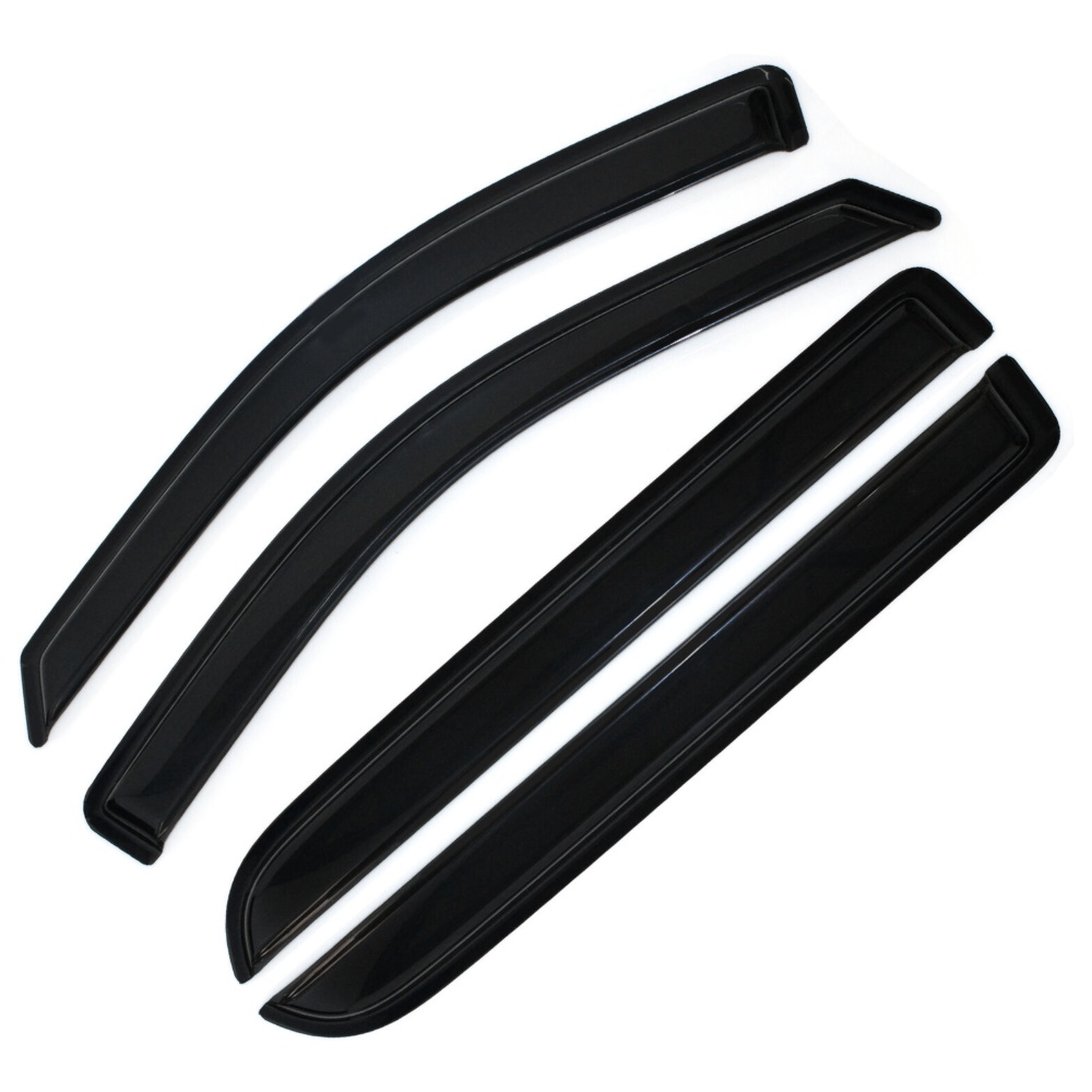 Window Visor Deflector For Ford 04-08 F-150 Lincoln 06-08 Mark LT Crew Cab